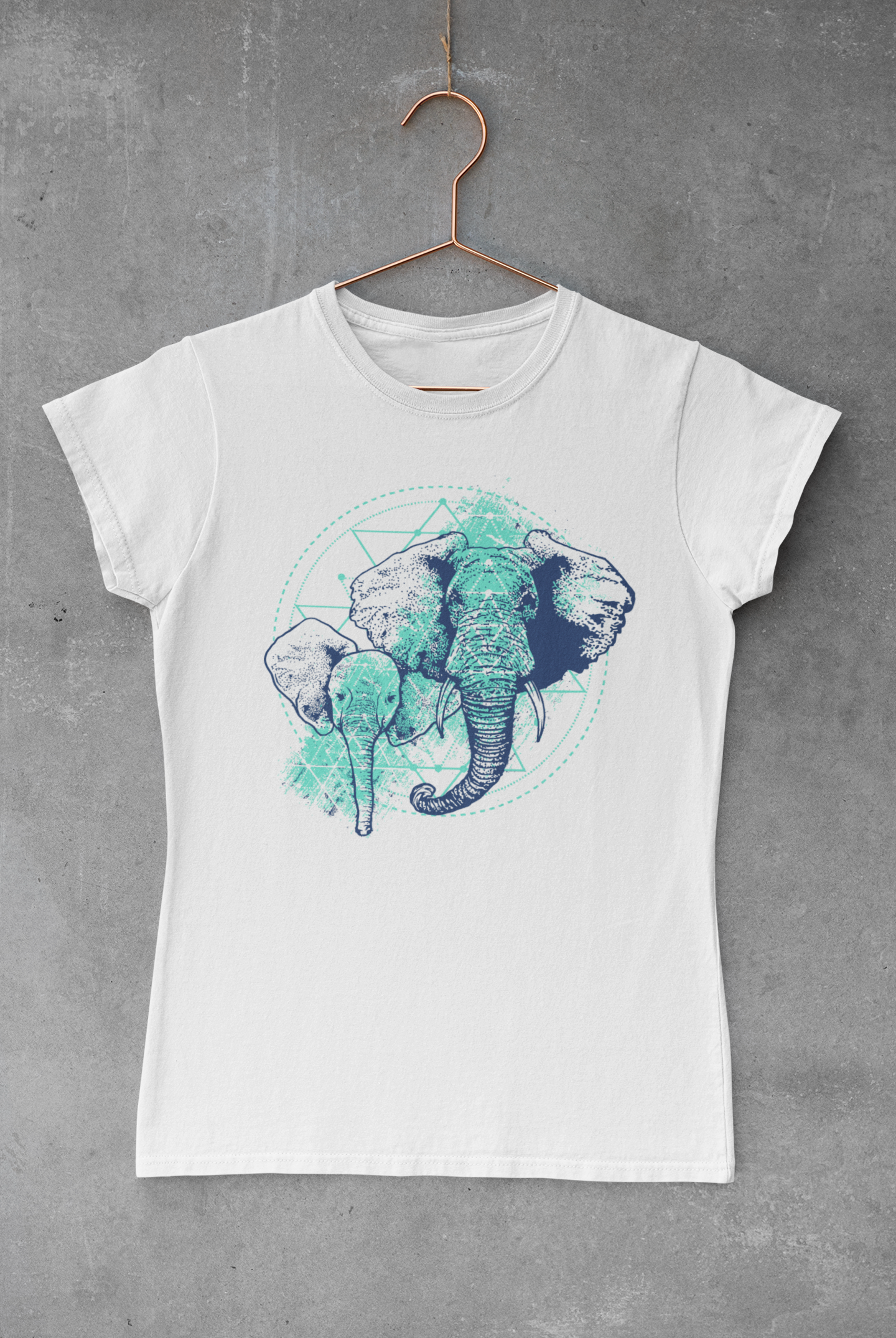 Elephant Family Sublimation Transfer