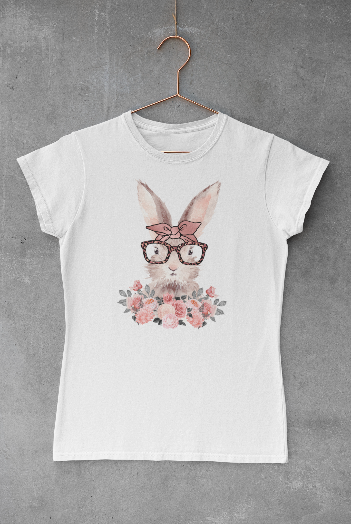 Watercolor Bunny Transfer