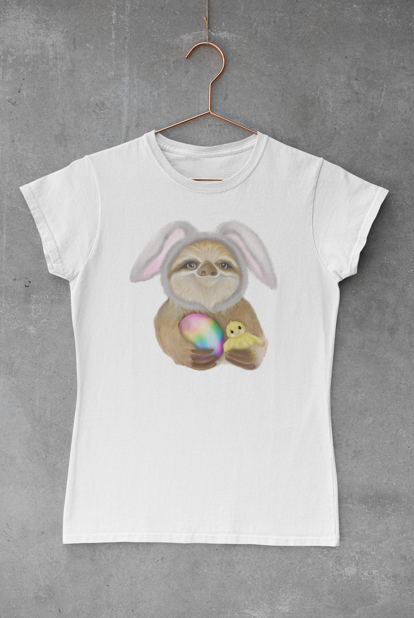 Sloth Bunny Transfer