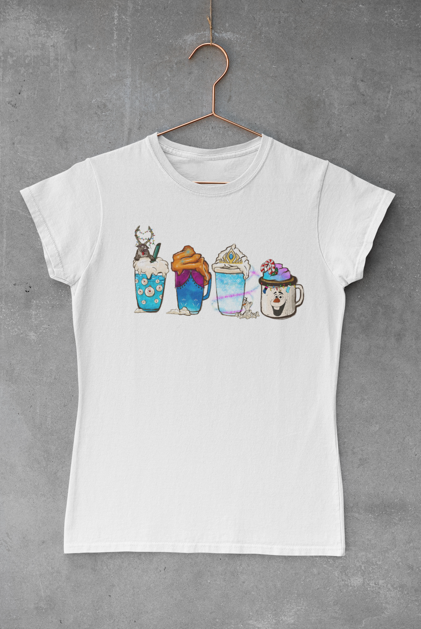 Frozen Christmas Coffee Olaf Mug Transfer