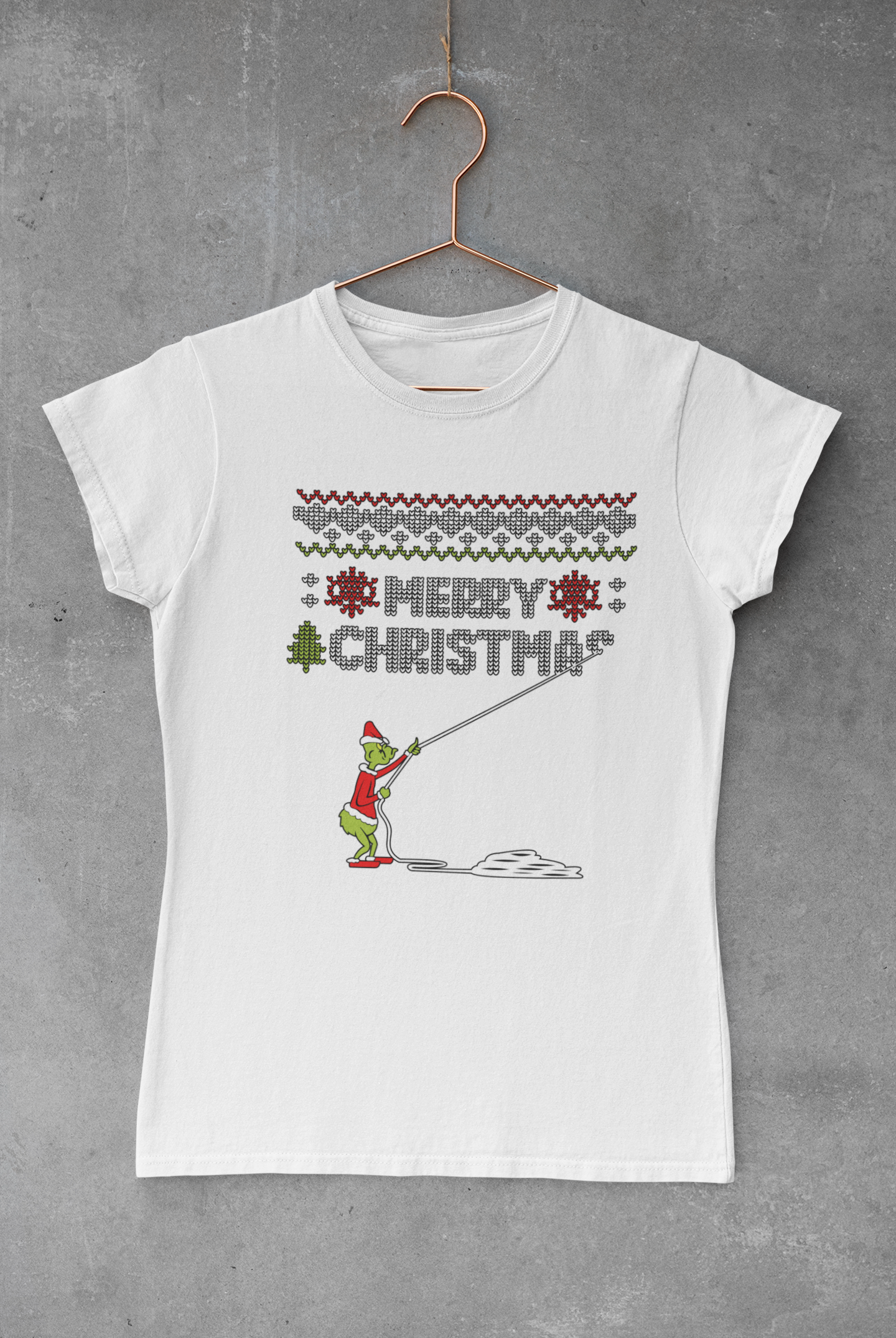 Grinch Merry Christmas Transfer