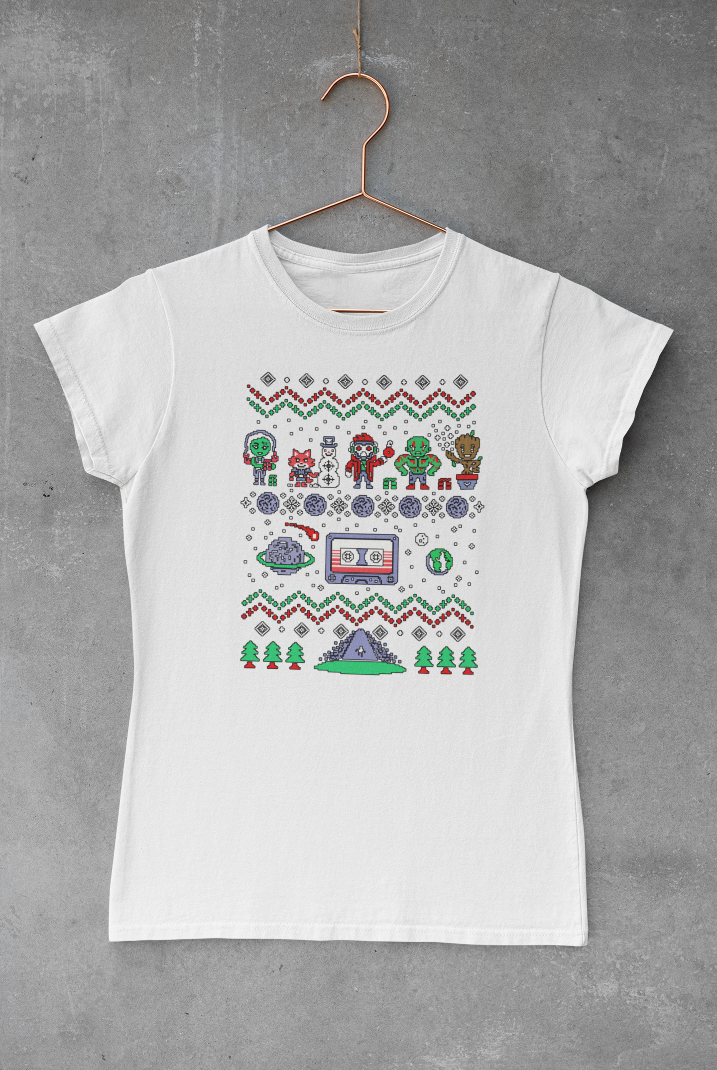 Hero Ugly Sweater Transfer