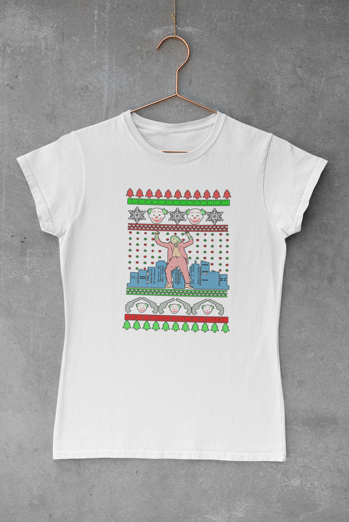 Joker Ugly Sweater Transfer