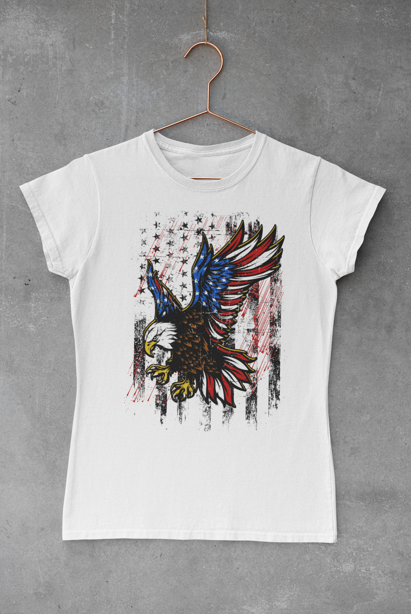 Patriot Eagle with Flag Transfer