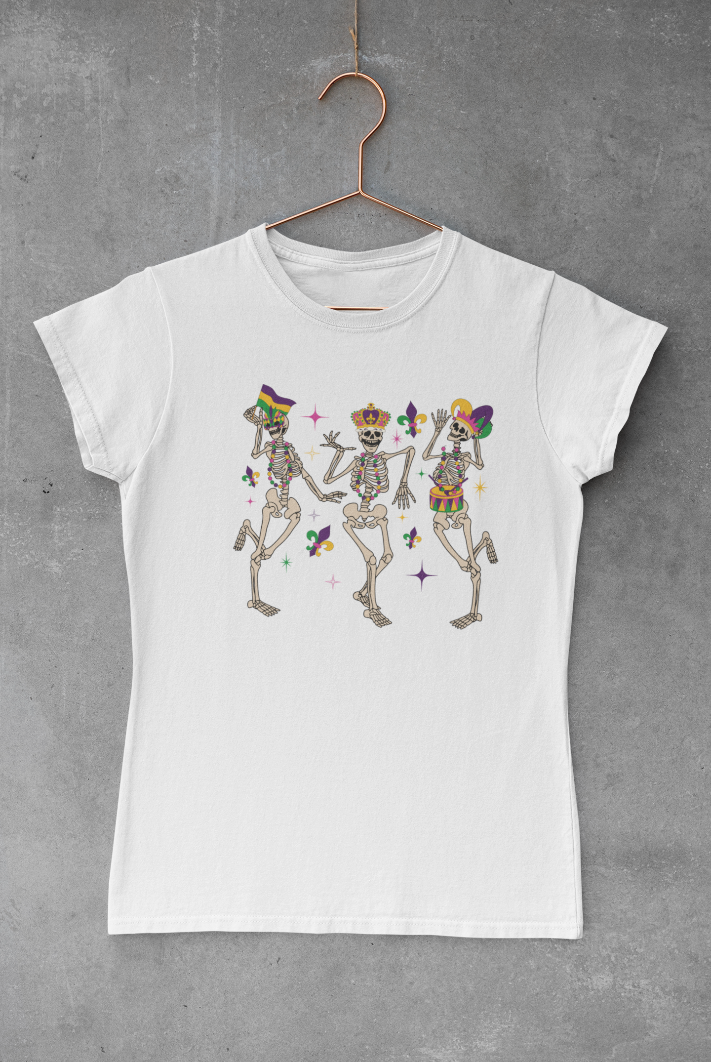 Mardi Grad Skeleton Transfer