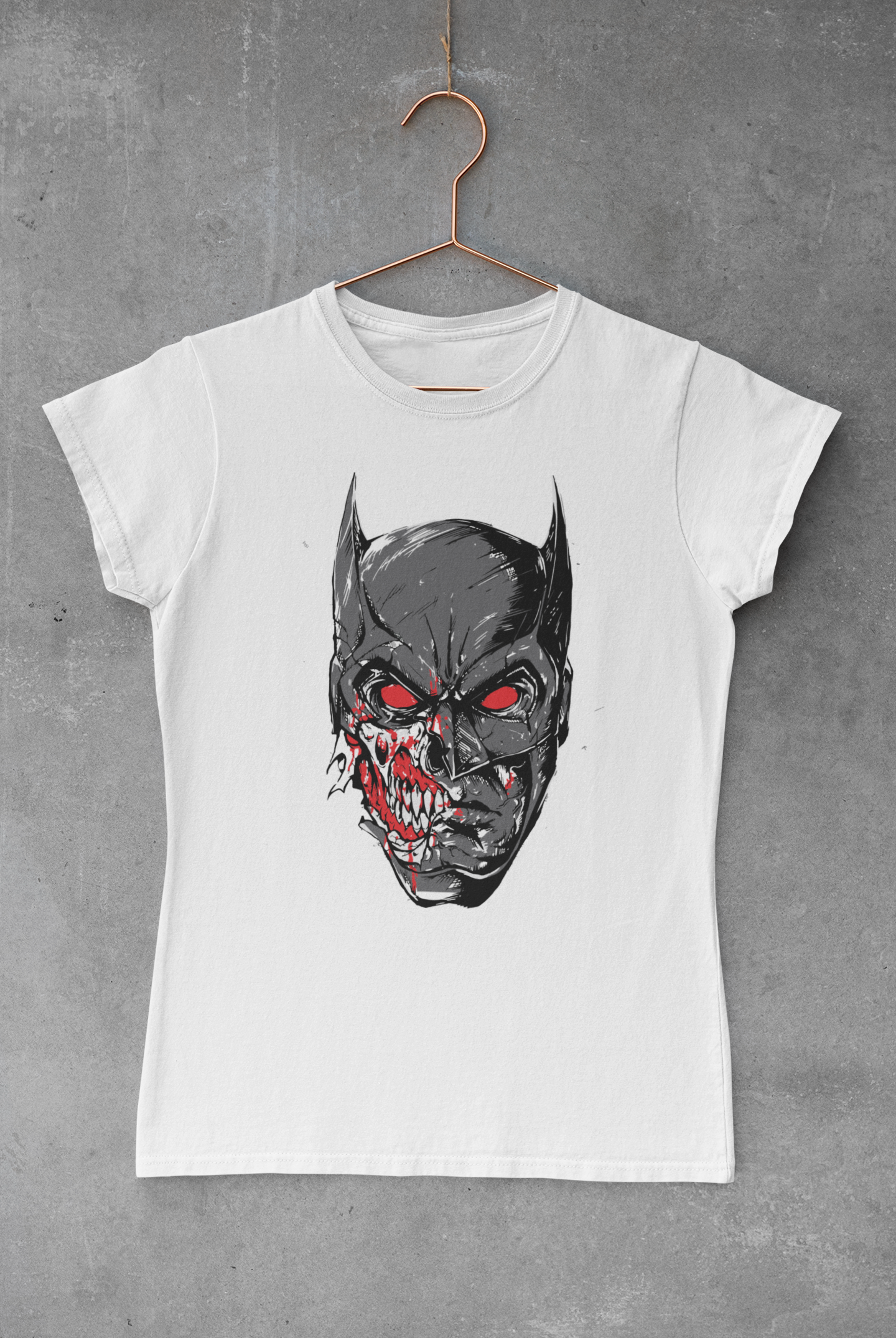 Zombie Batman Face  Transfer