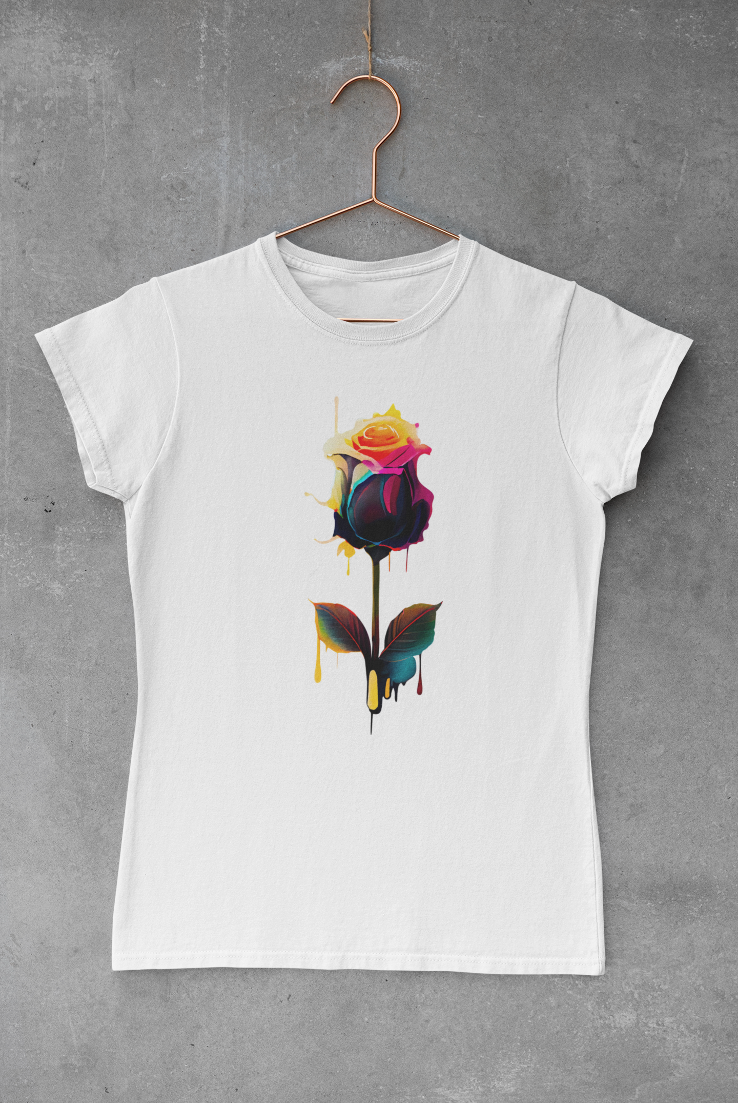 Dripping Rose Transfer