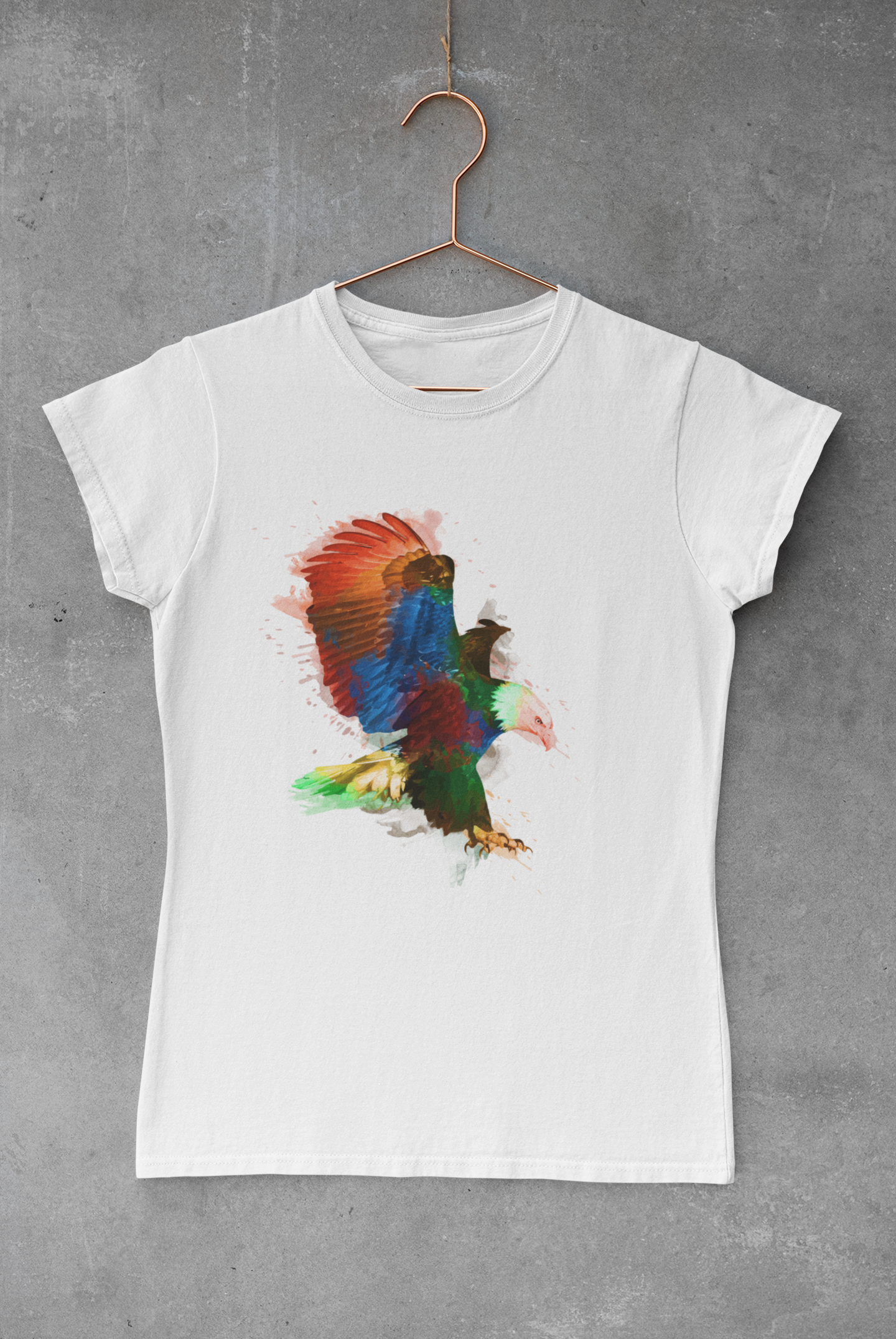 Eagle Watercolor Transfer