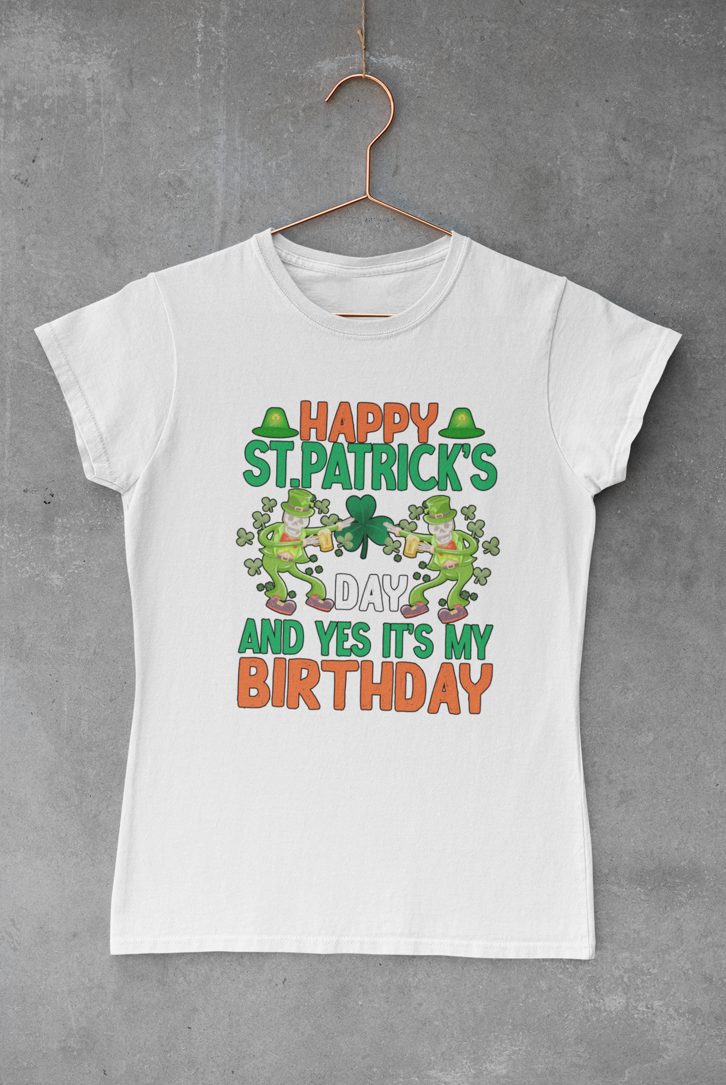 Happy St. Patrick's Day & Birthday Transfer