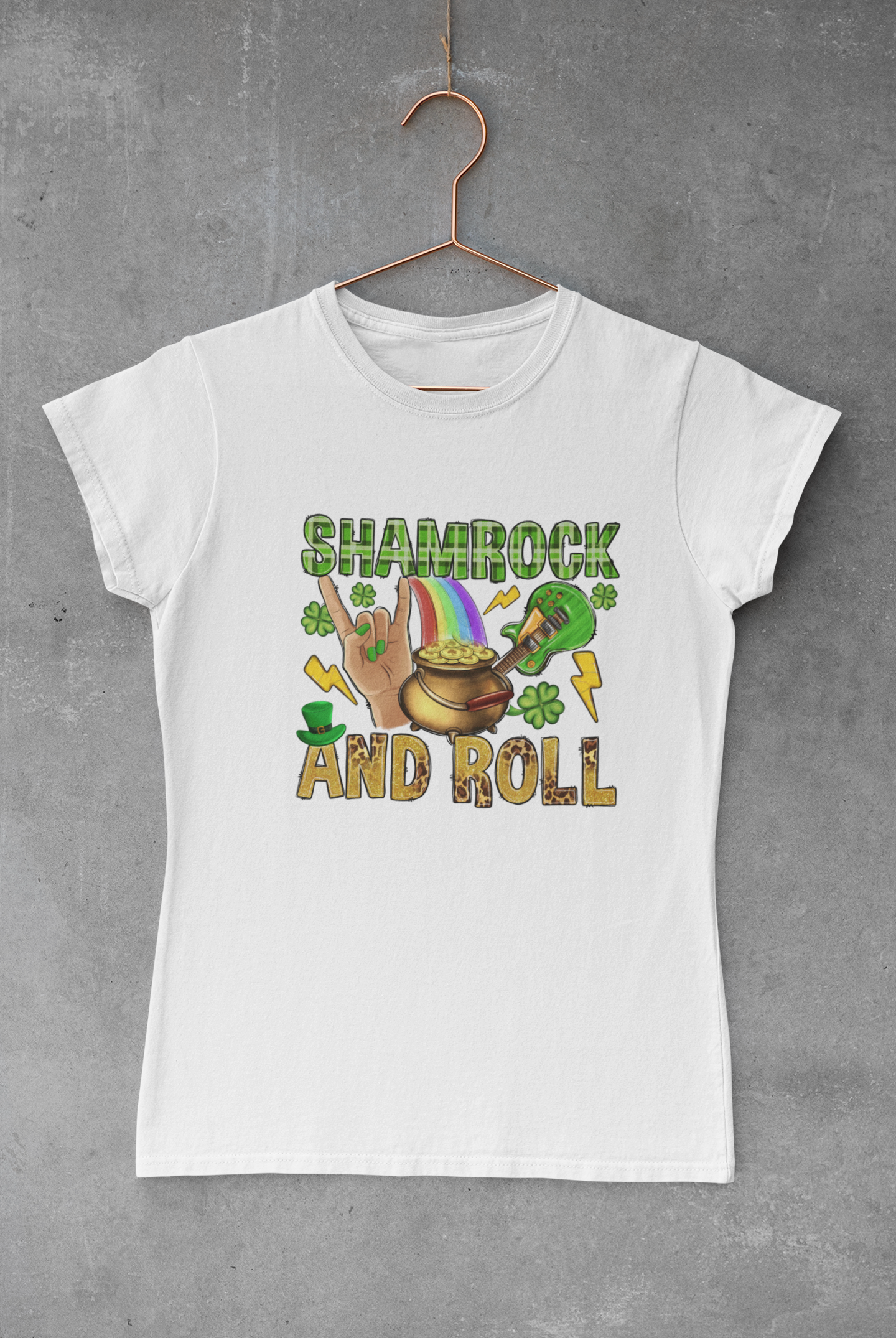 Shamrock and Roll Transfer