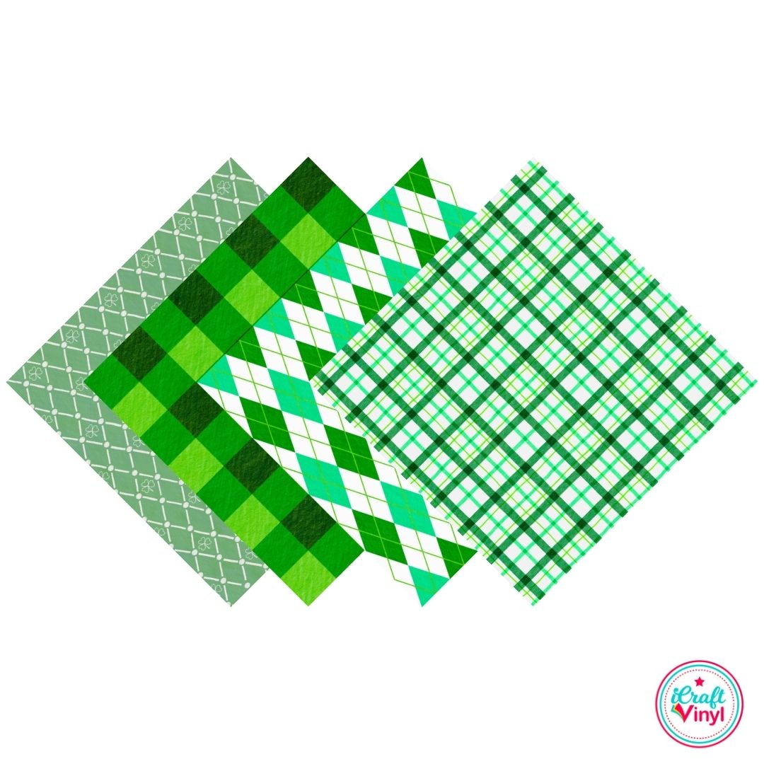 St. Patrick's Day Plaid Patterned Pack