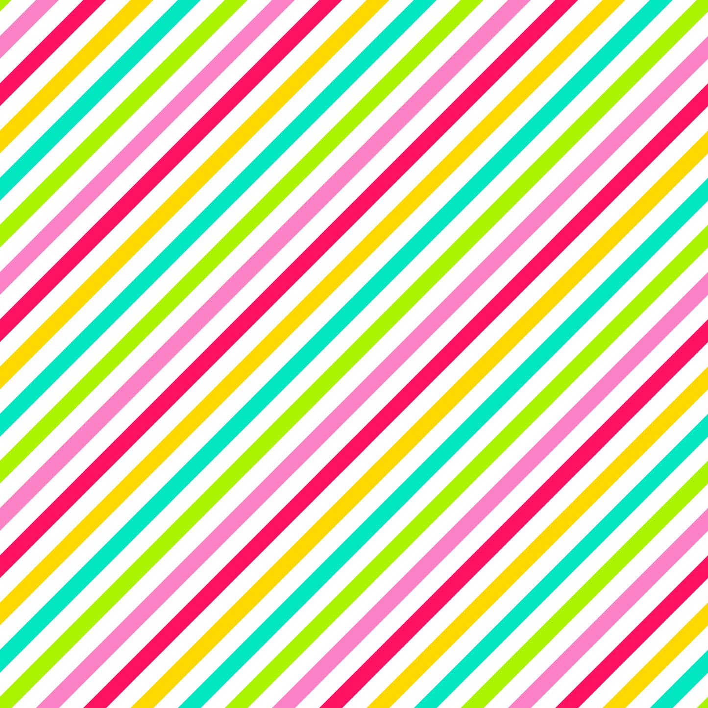 Summer Diagonal Stripes 12x12 Patterned Vinyl Sheet