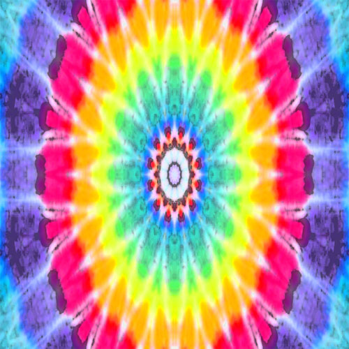 Tie-Dye 12x12 Patterned Vinyl Sheet