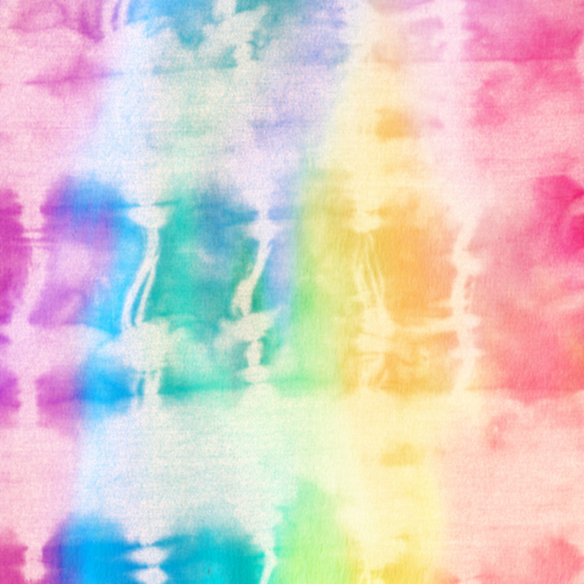 Tie-Dye Stripes 12x12 Patterned Vinyl Sheet