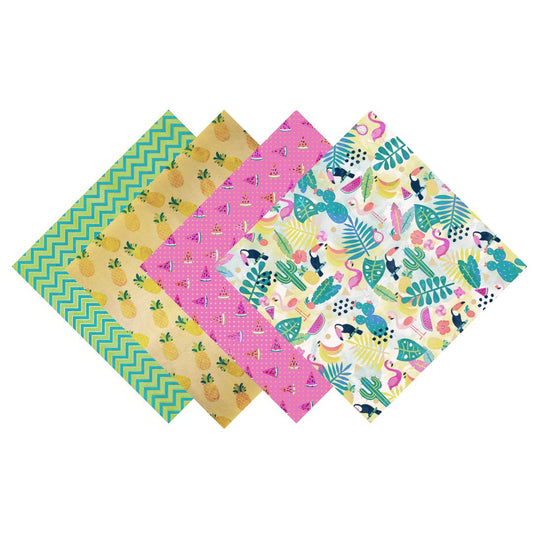 Tropical Summertime Patterned Vinyl Pack