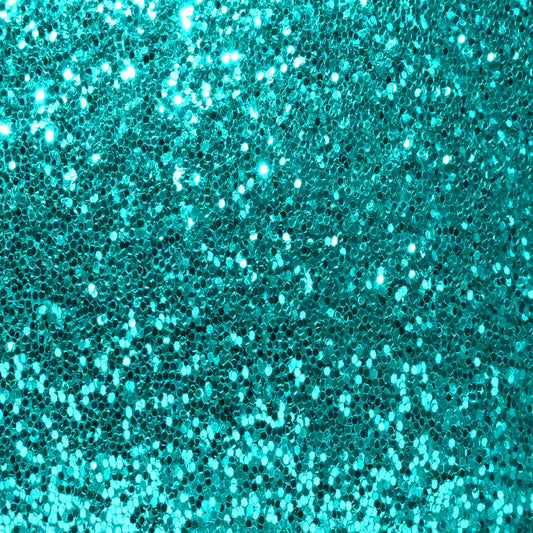 Turquoise Glitter 12x12 Patterned Vinyl Sheet