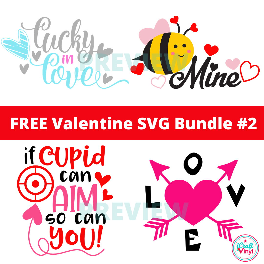 Valentine SVG Bundle #2
