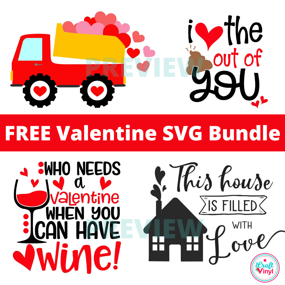 Valentine SVG Bundle
