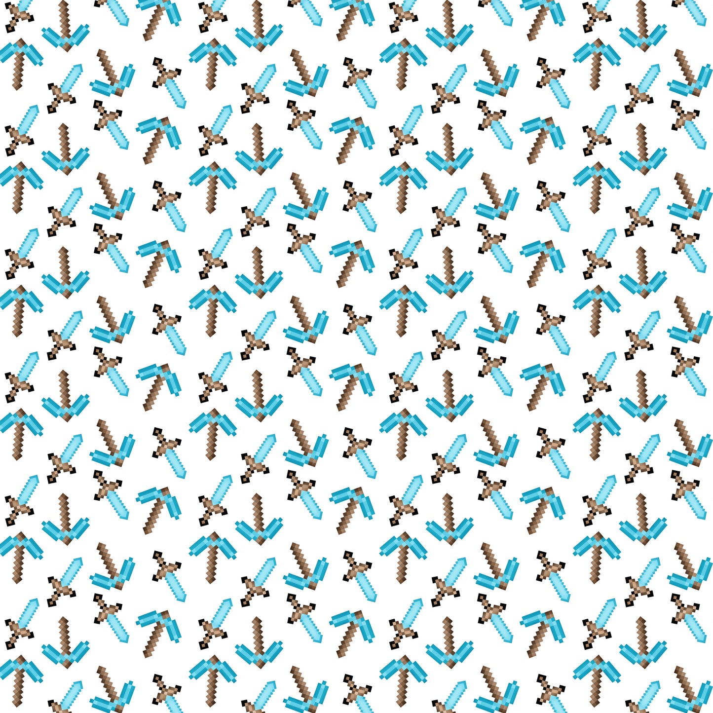 Video Game Swords 12x12 Patterned Vinyl Sheet