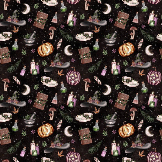 Woodland Witch 12x12 Patterned Vinyl Sheet