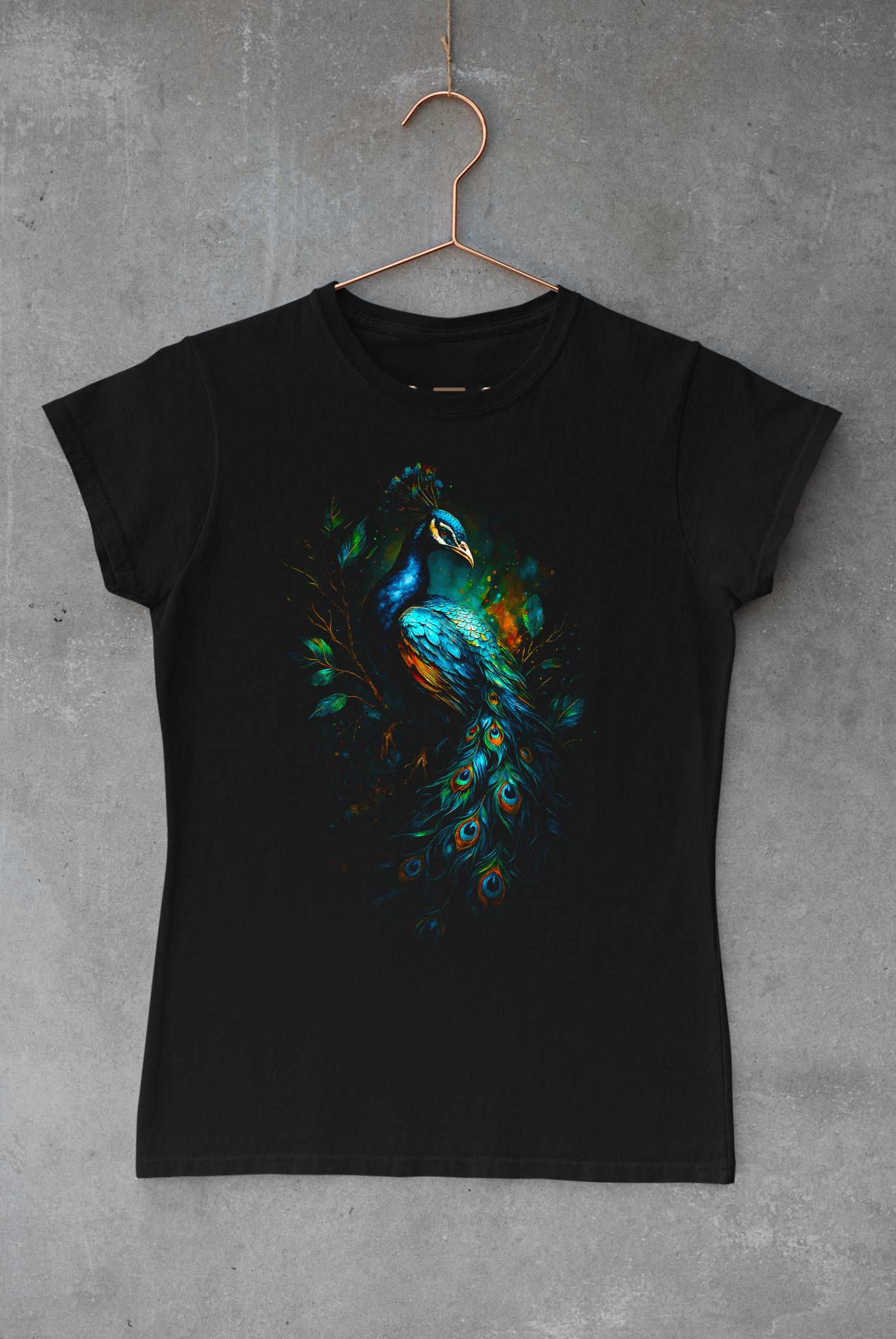 Peacock Half Tone