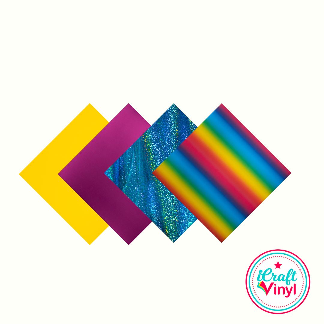 HTV Assorted Bundle - 50 Sheets! – iCraftVinyl