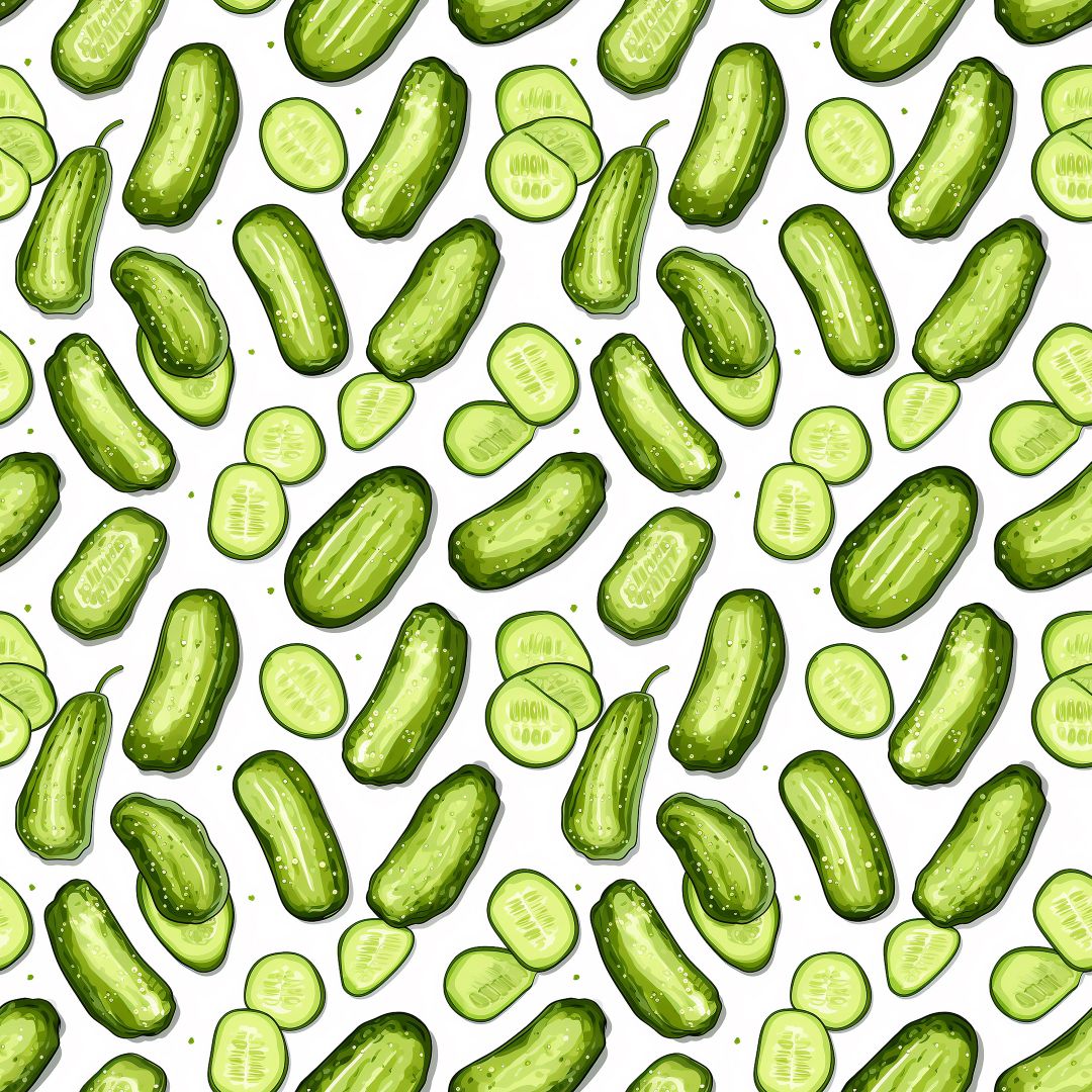 Pickles 12x12 Patterned Vinyl Sheet