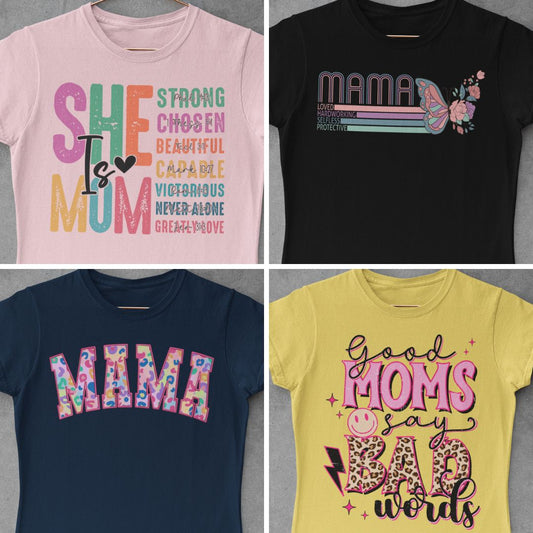 Mom DTF Transfer Bundle
