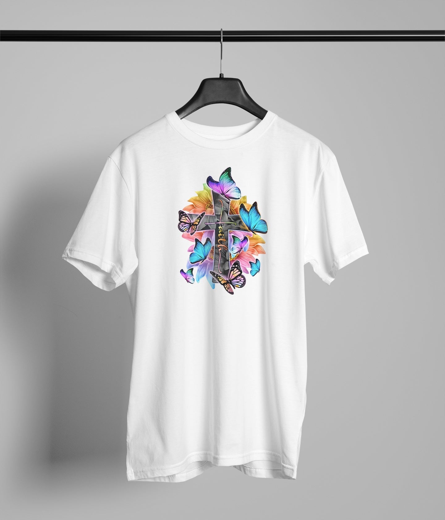 Faith butterfly cross