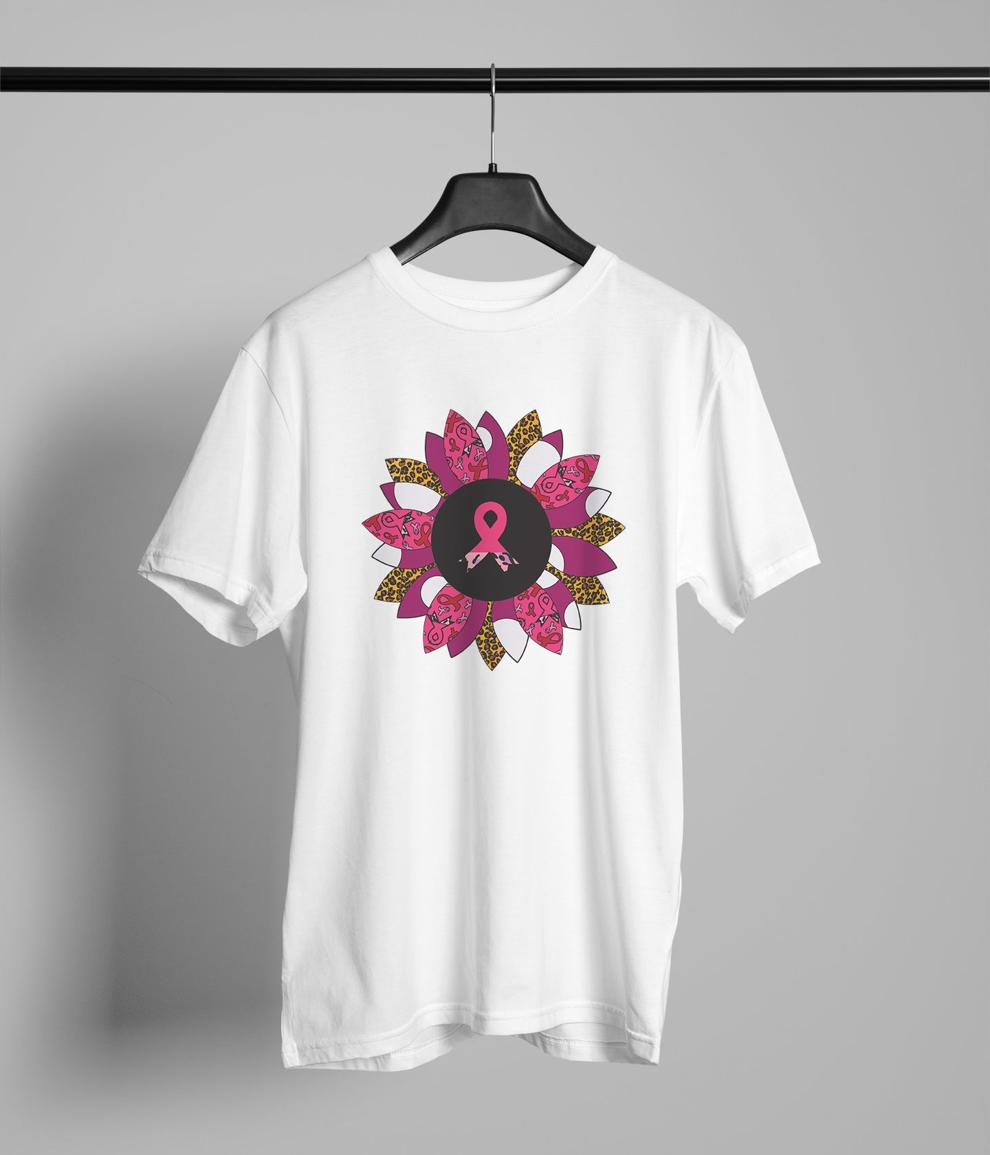 Pink Ribbon Awareness Rose Top