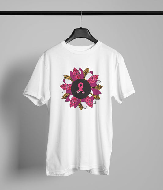 Pink Ribbon Awareness Rose Top