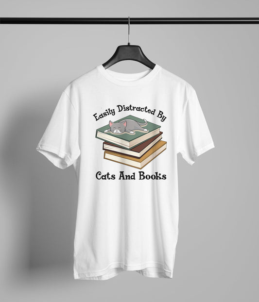Cat and Books