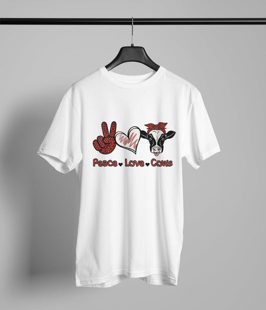 Love Peace Cows