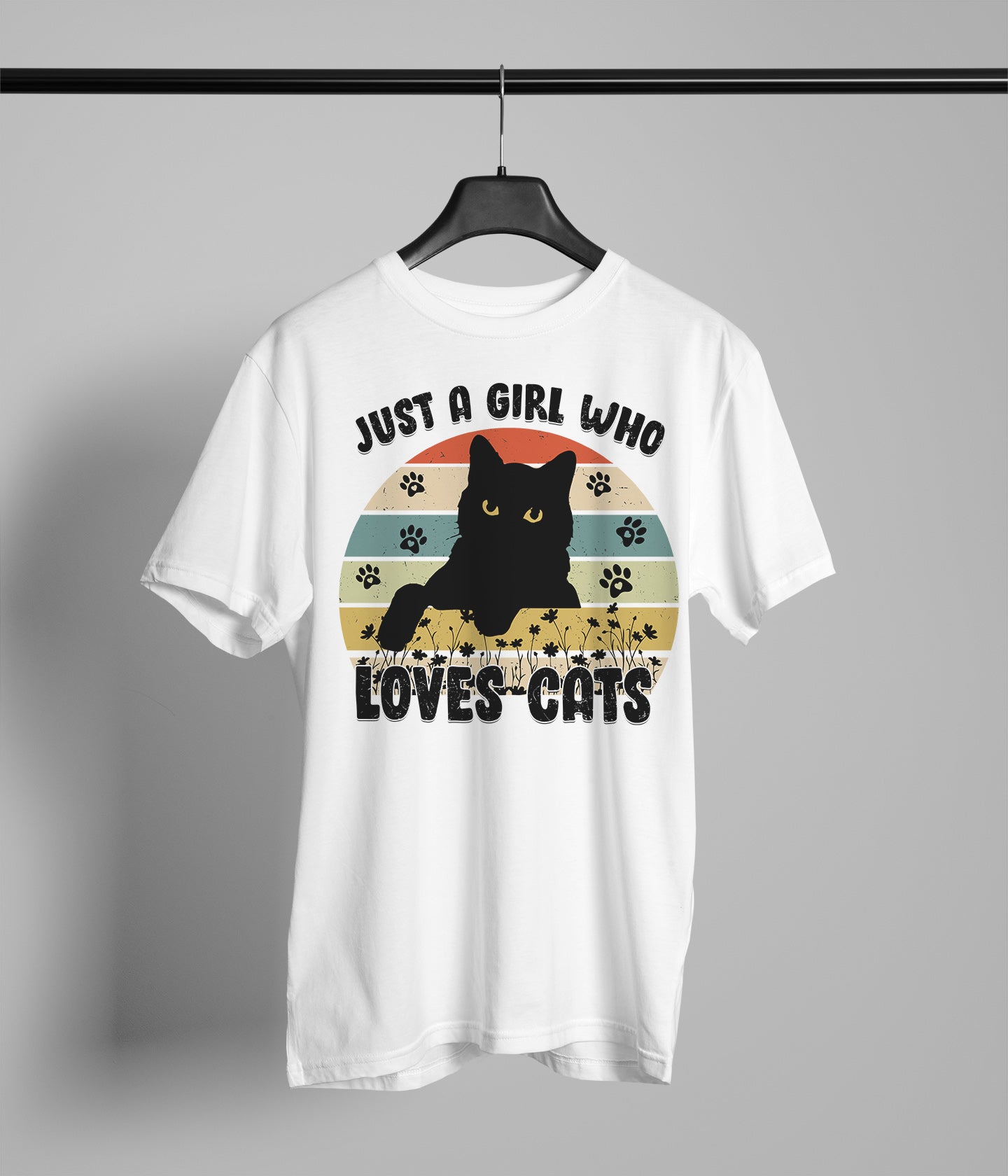 Girl Who Loves Cat