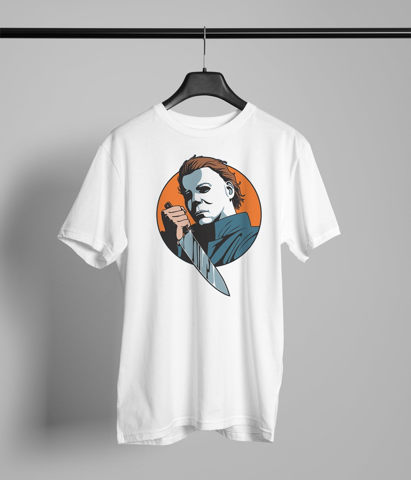 Michael Myers Holding Knife