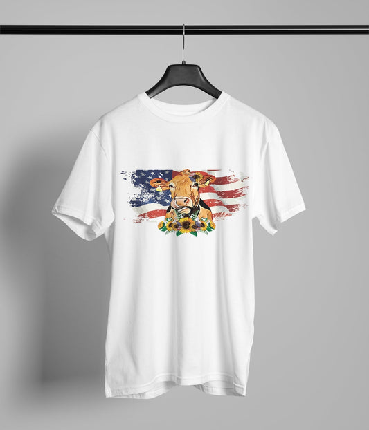 Patriotic Cow