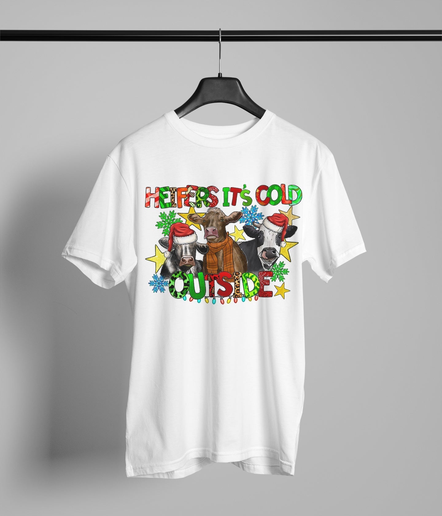 Heifers its cold Outside