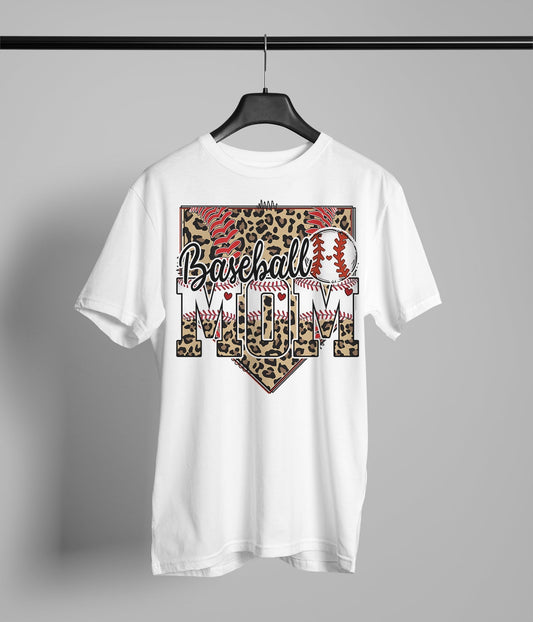 Baseball Mom Home Plate