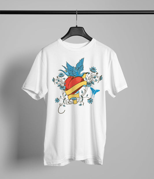 Blue Bird Heart