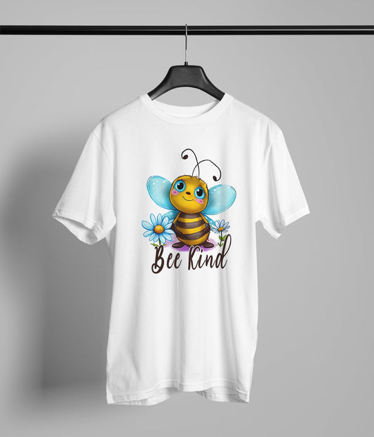 Kind Bee With Floral
