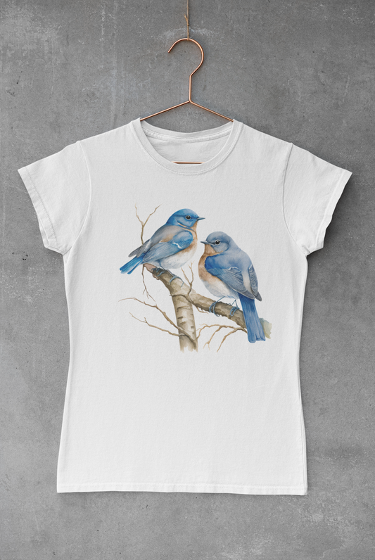Blue Birds Transfer