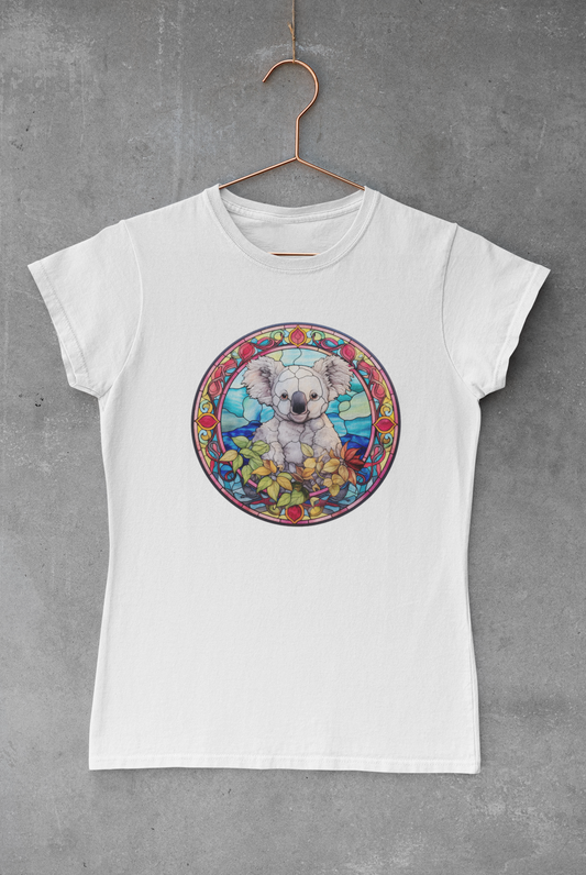 Koala Stain Glass Transfer