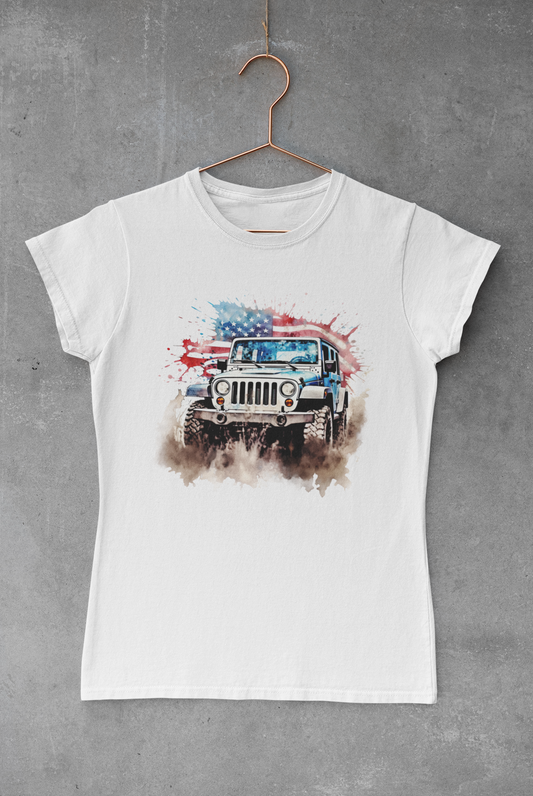 Patriotic Jeep Transfer