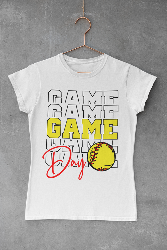 Game Day Stack Softball Transfer
