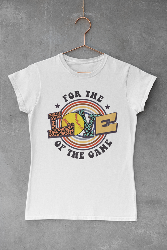 For the Love Softball Transfer