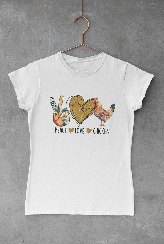 Peace Love Chicken  Transfer