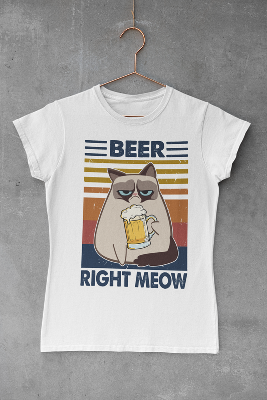 Beer Right Meow Transfer