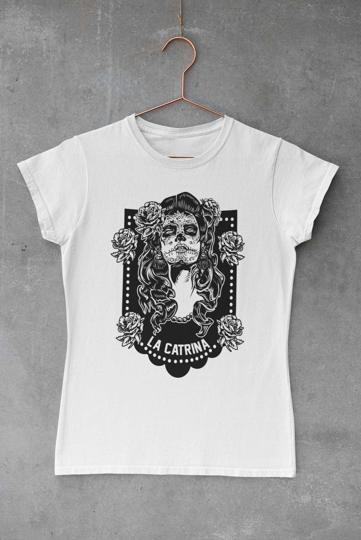 Black & White Catrina  Transfer