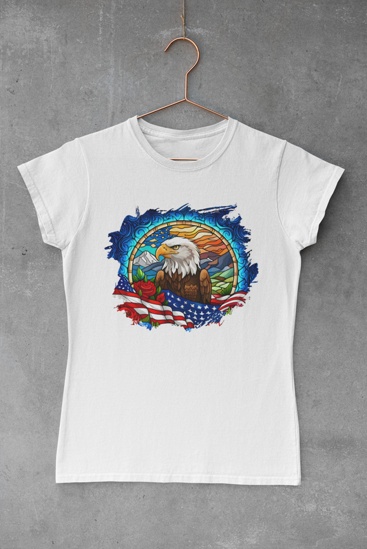 Abstract American Eagle Transfer