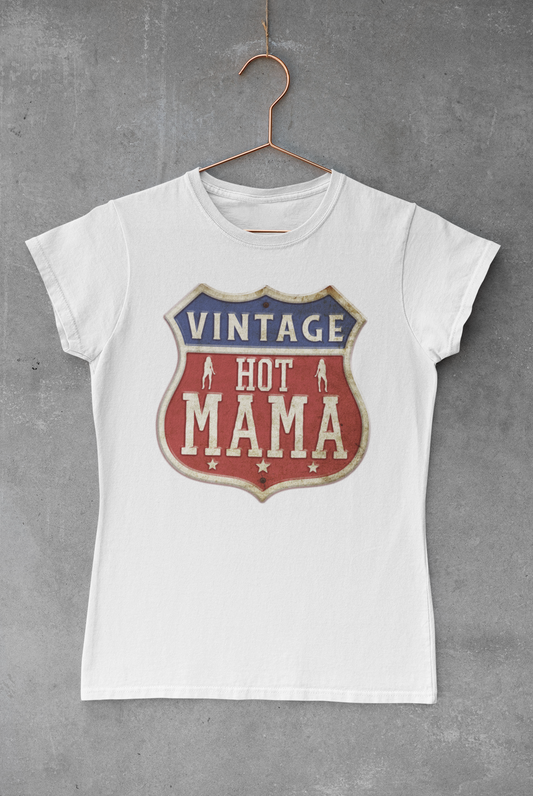 Vintage Hot Mama  Transfer